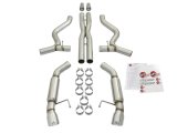 aFe MACH Force XP 3in Aggressive Toned Cat-Back Exhausts w/ Polished Tips 15-17 Ford Mustang V6/V8 thumbnail 4