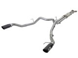aFe MACH Force XP 3in 409-SS Exhaust Cat-Back 2017 Ford F-150 Raptor V6-3.5L (tt) w/ Black Tip thumbnail 1