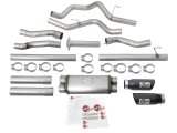 aFe MACH Force XP 3in 409-SS Exhaust Cat-Back 2017 Ford F-150 Raptor V6-3.5L (tt) w/ Black Tip thumbnail 7