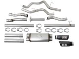 aFe MACH Force XP 3in 409-SS Exhaust Cat-Back 2017 Ford F-150 Raptor V6-3.5L (tt) w/ Black Tip thumbnail 8