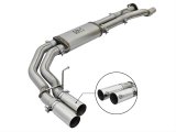 aFe POWER Rebel Series 3in 409 SS Cat Back Exhaust w/ Polished Tips 17 Ford F-150 Raptor V6-3.5L thumbnail 6