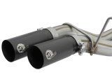 aFe POWER Rebel Series 3in 409 SS Cat Back Exhaust w/ Black Tips 17 Ford F-150 Raptor V6-3.5L thumbnail 8