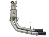 aFe POWER Rebel Series 3in 409 SS Cat Back Exhaust w/ Black Tips 17 Ford F-150 Raptor V6-3.5L thumbnail 9