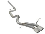 aFe POWER Takeda 3in 304 SS Cat-Back Exhaust w/ Polished Tips 13-17 Ford Focus ST L4-2.0L (t) thumbnail 2