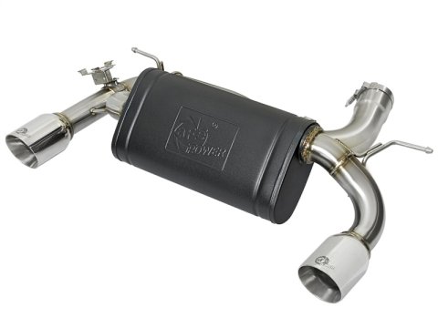 aFe MACH Force XP Exhausts Axle-Back 12-15 BMW 335i 3.0T (SS w/Polished Tips)