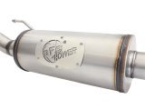 aFe MACH Force XP 2-1/2in SS-409 Cat-Back Exhausts w/ 18in Muffler 07-17 Jeep Wrangler V6-3.6L thumbnail 4