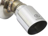 aFe POWER Takeda 16-17 Honda Civic I4-1.5L (t) 2.25-2.5in 304 SS CB Dual-Exit Exhaust Polish Tip thumbnail 5