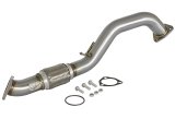 aFe Power Elite Twisted Steel 16-17 Honda Civic I4-1.5L (t) 2.5in Rear Down-Pipe Mid-Pipe thumbnail 1