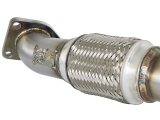 aFe Power Elite Twisted Steel 16-17 Honda Civic I4-1.5L (t) 2.5in Rear Down-Pipe Mid-Pipe thumbnail 7
