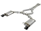 aFe MACH Force XP 3in 304 SS Cat-Back Exhausts w/ Black Tips 15-17 Ford Mustang GT V8-5.0L/V6-3.7L thumbnail 3