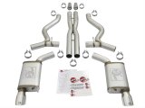 aFe MACHForce XP 3in 304 SS Cat-Back Exhausts w/ Polished Tips 15-17 Ford Mustang GT V8-5.0L/V6-3.7L thumbnail 1