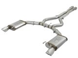 aFe MACHForce XP 3in 304 SS Cat-Back Exhausts w/ Polished Tips 15-17 Ford Mustang GT V8-5.0L/V6-3.7L thumbnail 8