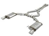 aFe MACHForce XP 3in 304 SS Cat-Back Exhausts w/ Polished Tips 15-17 Ford Mustang GT V8-5.0L/V6-3.7L thumbnail 9