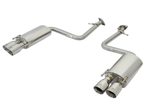 aFe Takeda 16-17 Lexus RC 200T 2.0L (t) 2in. SS Axle-Back Exhaust System w/Polished Tips thumbnail 1