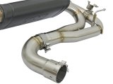 aFe MACH Force XP 16-17 BMW 340i/iX 440i/iX L6-3.0L (t) SS Axle-Back Exhaust w/Black Tip thumbnail 5