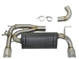 aFe MACH Force XP 16-17 BMW 340i/iX 440i/iX L6-3.0L (t) SS Axle-Back Exhaust w/Polished Tips thumbnail 3