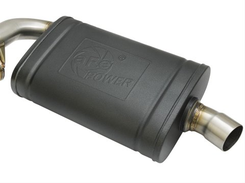 aFe MACH Force XP 13-15 Porsche Cayman S/Boxster S (981) H6-3.4L 2-2.5in. SS Cat-Back Exhaust System thumbnail 1