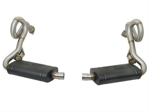 aFe MACH Force XP 13-15 Porsche Cayman S/Boxster S (981) H6-3.4L 2-2.5in. SS Cat-Back Exhaust System thumbnail 6