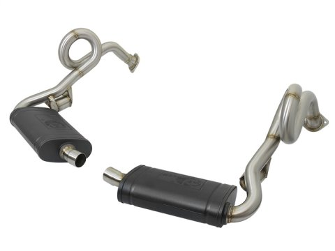 aFe MACH Force XP 13-15 Porsche Cayman S/Boxster S (981) H6-3.4L 2-2.5in. SS Cat-Back Exhaust System thumbnail 8