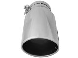 aFe MACH Force-Xp 5in Inlet x 7in Outlet x 15in length 304 Stainless Steel Exhaust Tip thumbnail 6