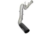aFe ATLAS 5in DPF-Back Alum Steel Exhaust System w/Black Tip 2017 Ford Diesel Trucks V8-6.7L (td) thumbnail 1
