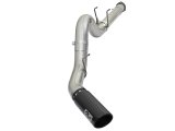 aFe ATLAS 5in DPF-Back Alum Steel Exhaust System w/Black Tip 2017 Ford Diesel Trucks V8-6.7L (td) thumbnail 2