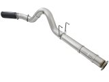 aFe ATLAS 5in DPF-Back Alum Steel Exhaust System w/Black Tip 2017 Ford Diesel Trucks V8-6.7L (td) thumbnail 9
