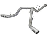 aFe POWER 4in DPF-Back SS Exhaust System 2017 Ford Diesel Trucks V8-6.7L (td) thumbnail 2