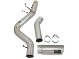 aFe LARGE BORE HD 5in 409-SS DPF-Back Exhaust w/Polished Tip 2017 GM Duramax V8-6.6L (td) L5P thumbnail 7
