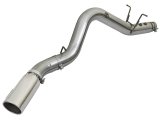 aFe LARGE BORE HD 5in 409-SS DPF-Back Exhaust w/Polished Tip 2017 GM Duramax V8-6.6L (td) L5P thumbnail 8