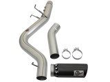 aFe LARGE BORE HD 5in 409-SS DPF-Back Exhaust w/Black Tip 2017 GM Duramax V8-6.6L (td) L5P thumbnail 9
