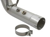 aFe ATLAS 4in DPF-Back Alum Steel Exhaust System w/Dual Exit Black Tip 2017 GM Duramax 6.6L (td) thumbnail 5