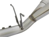 aFe ATLAS 4in DPF-Back Alum Steel Exhaust System w/Dual Exit Black Tip 2017 GM Duramax 6.6L (td) thumbnail 6