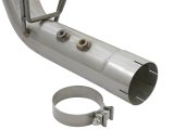 aFe ATLAS 4in DPF-Back Alum Steel Exhaust System w/Dual Exit Polished Tip 2017 GM Duramax 6.6L (td) thumbnail 9
