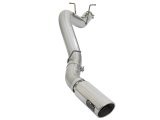 aFe ATLAS 5in DPF-Back Aluminized Steel Exhaust System w/Polished Tips 2017 GM Duramax 6.6L (td) L5P thumbnail 1