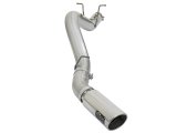 aFe ATLAS 5in DPF-Back Aluminized Steel Exhaust System w/Polished Tips 2017 GM Duramax 6.6L (td) L5P thumbnail 2