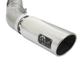 aFe ATLAS 5in DPF-Back Aluminized Steel Exhaust System w/Polished Tips 2017 GM Duramax 6.6L (td) L5P thumbnail 4