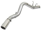 aFe ATLAS 5in DPF-Back Aluminized Steel Exhaust System w/Polished Tips 2017 GM Duramax 6.6L (td) L5P thumbnail 8