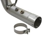 aFe Large Bore-HD 4in 409-SS DPF-Back Exhaust w/Dual Polished Tips 2017 GM Duramax V8-6.6L (td) L5P thumbnail 5