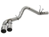 aFe Victory Series 4in 409-SS DPF-Back Exhaust w/ Dual Polished Tips 2017 GM Duramax V8-6.6L(td) L5P thumbnail 9