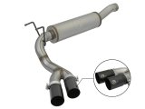 aFe Rebel Series 3-1/2in 409 SS Cat-Back Exhaust System w/Black Tip RAM 2500/3500 14-17 V8 6.4L thumbnail 1