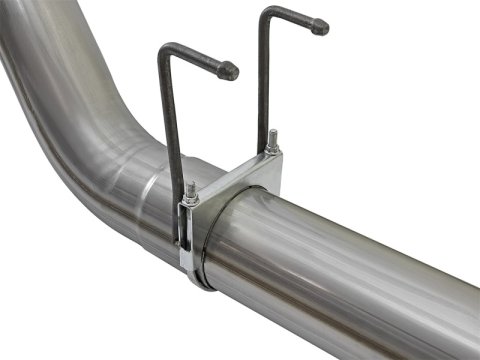 aFe LARGE BORE HD 5in 409-SS DPF-Back Exhaust w/Polished Tip 2017 Ford Diesel Trucks V8 6.7L (td) thumbnail 5