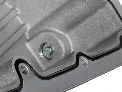 aFe Pro Series Engine Oil Pan Black w/Machined Fins; 11-16 Ford Powerstroke V8-6.7L (td) thumbnail 3