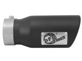 aFe MACH Force XP 3in Inlet x 4in Outlet x 9in Length Clamp-On Black Tip thumbnail 5
