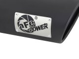 aFe MACH Force XP 3in Inlet x 4in Outlet x 9in Length Clamp-On Black Tip thumbnail 7