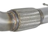 aFe Twisted Steel 3in Rear Down-Pipe/Mid Pipe 2017+ Honda Civic Type R I4 2.0L (t) thumbnail 5
