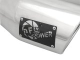 aFe MACH Force-Xp 3in Inlet x 4-1/2in Outlet x 9in Length 304 Stainless Steel Exhaust Tip thumbnail 2