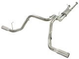 aFe MACHForce XP 2-1/2in to 3in 409 SS Cat-Back Exhaust w/ Polished Tips 10-17 Toyota Tundra V8 5.7L thumbnail 2