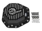 aFe Power Pro Ser Rear Diff Cover Black w/Mach Fins 2017 Ford Diesel Trucks V8-6.7L(td) Dana M275-14 thumbnail 7