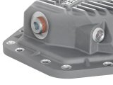 aFe Power Street Ser Rear Diff Cover Raw w/Mach Fin 2017 Ford Diesel Trucks V8-6.7L(td) Dana M275-14 thumbnail 4